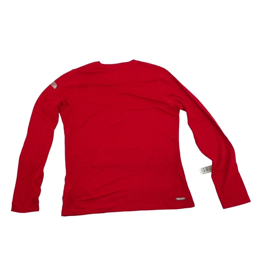 The North Face Shirt VaporWick Large Red Good